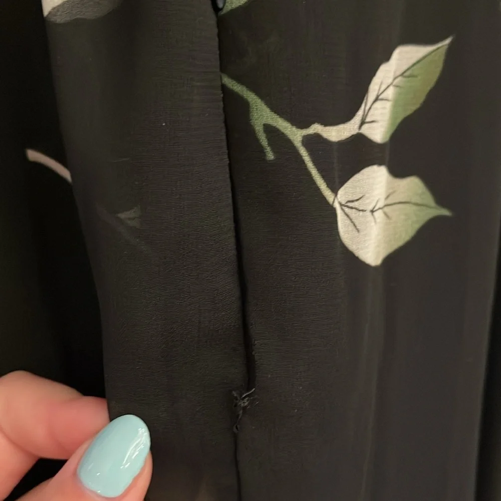 NWT Chaps Floral Midi Dress 8